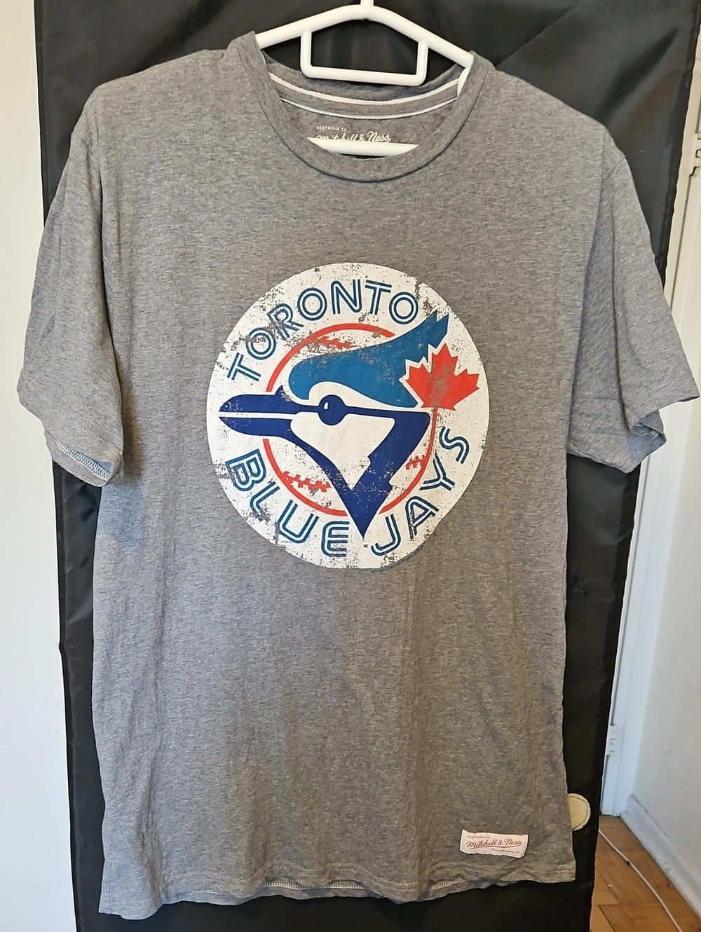 Mitchell & Ness Toronto Blue Jays Distressed Logo Tee